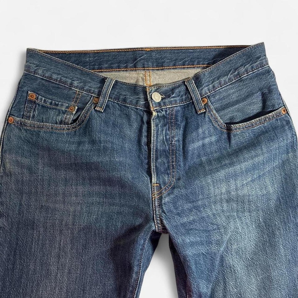 VTG Levi's 501xx men's 27Wx 32L Dark wash denim button fly jeans 90's jeans